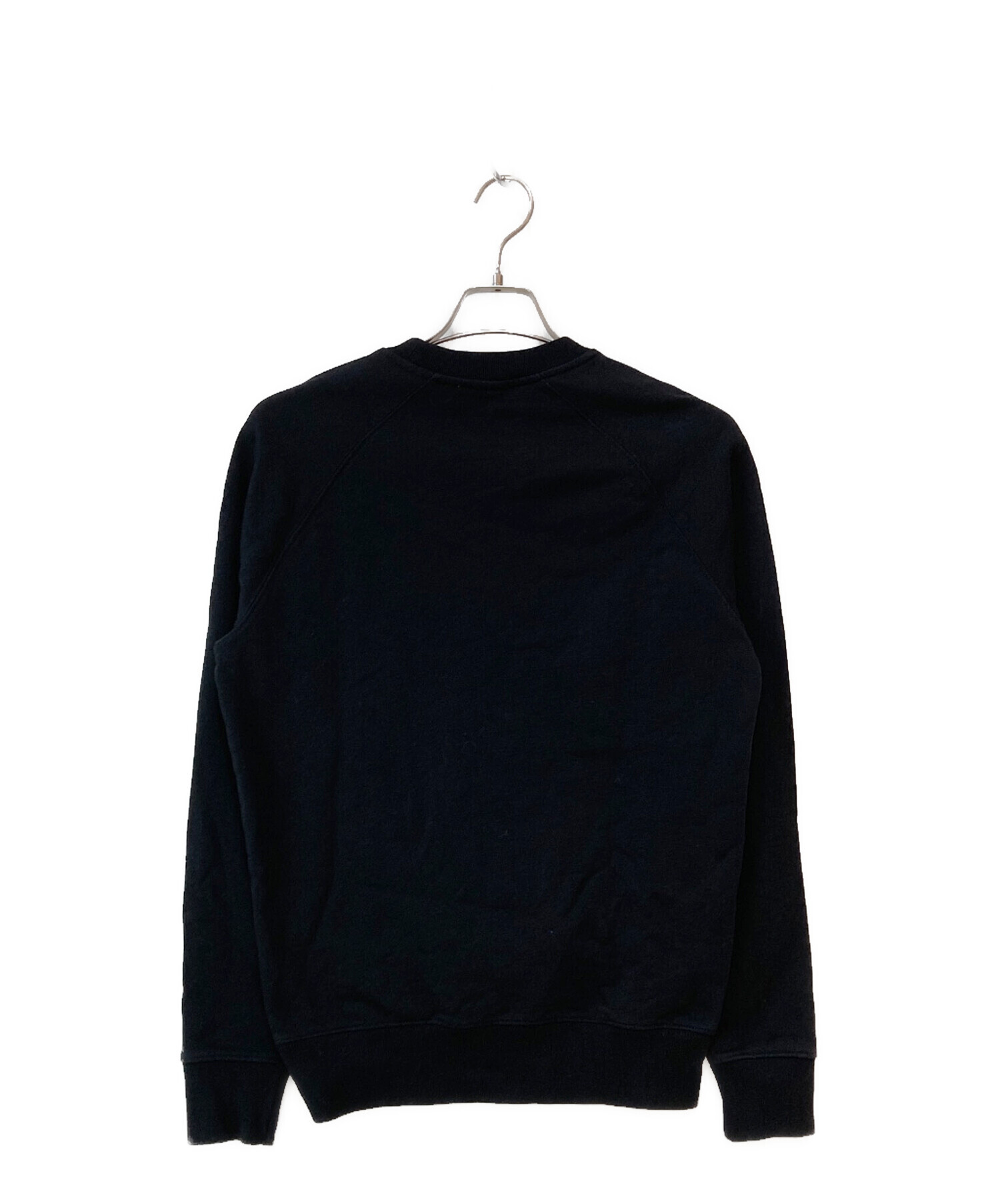 良品 Maison Kitsune メゾンキツネ FOX HEAD PATCH スウェット トレーナー サイズXS ブラック レディース 古着 中古 USED 中古・古着通販】MAISON KITSUNE (メゾンキツネ) FOX HEAD PATCH SWEAT