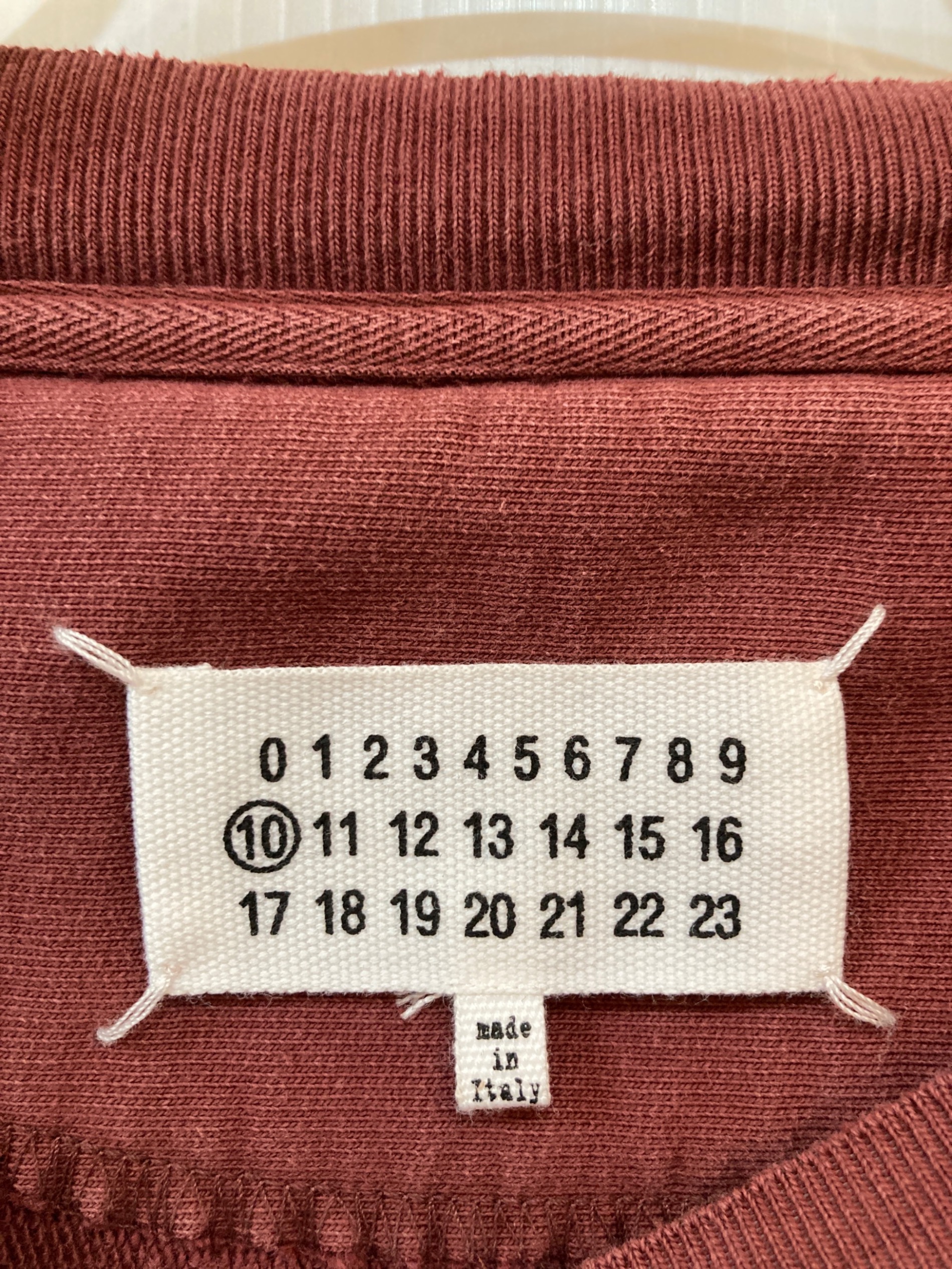 MAISON MARGIELA 10 加工 ネームタグ スウェット 48 中古・古着通販】Maison Margiela (メゾンマルジェラ) NAME TAG CREW