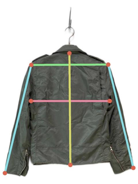 中古・古着通販】Schott (ショット) ナイロンダブルライダース