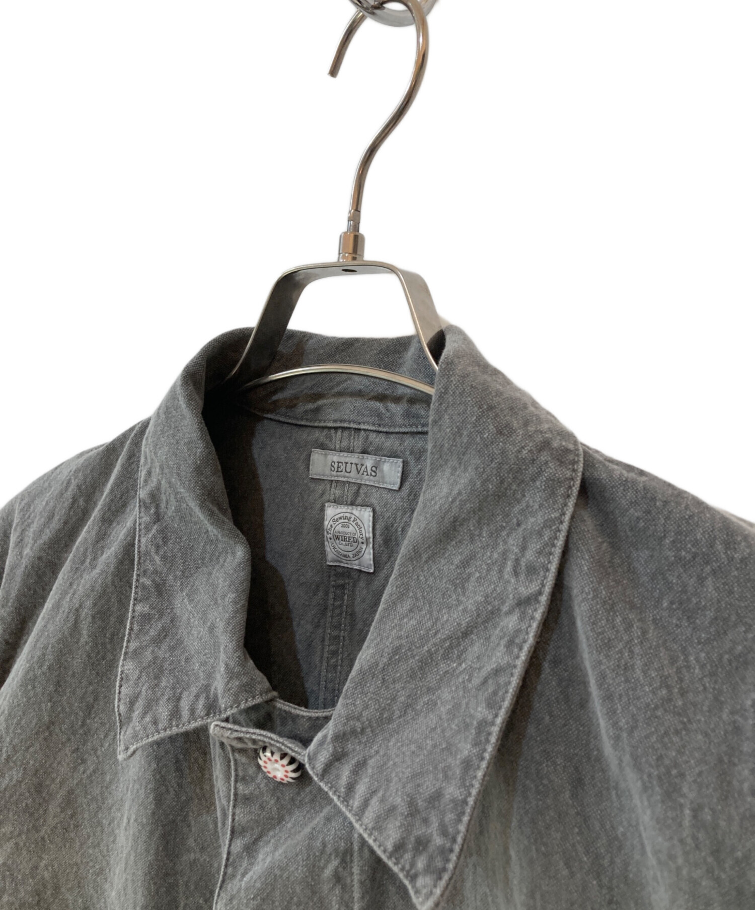 中古・古着通販】SEUVAS (ソウバス) 10oz CANVAS COVERALL/キャンバス