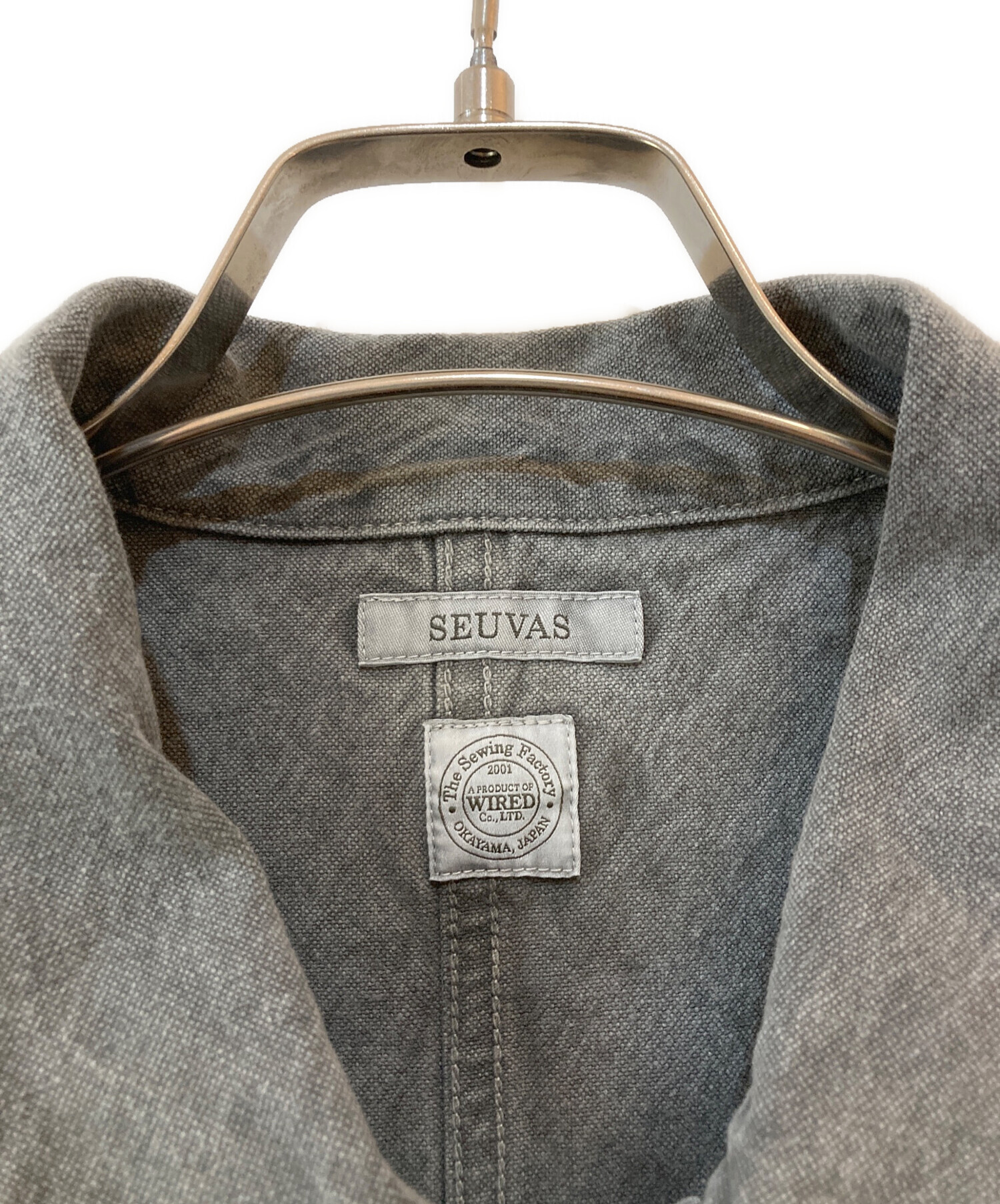 中古・古着通販】SEUVAS (ソウバス) 10oz CANVAS COVERALL/キャンバス
