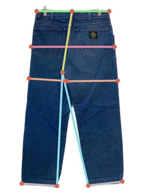 中古・古着通販】STONE ISLAND (ストーンアイランド) 80-90s デニム