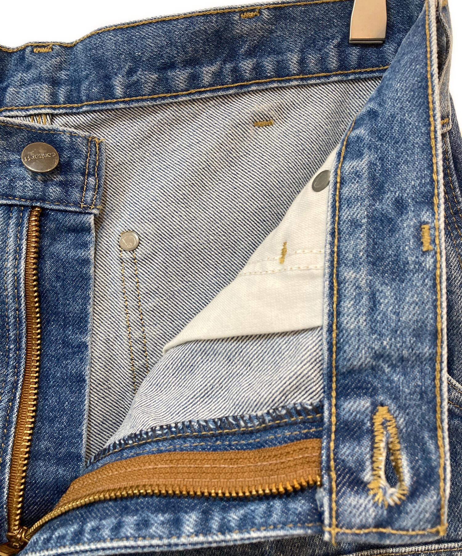 中古・古着通販】CarHartt (カーハート) DOUBLE FRONT LOGGER DUNGAREE