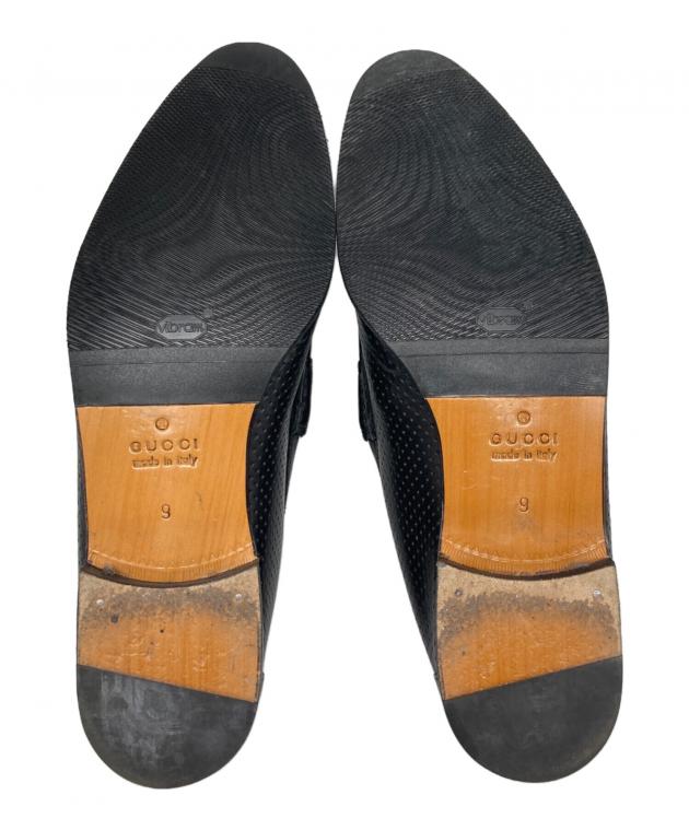 中古・古着通販】GUCCI (グッチ) パンチングレザーホースビット