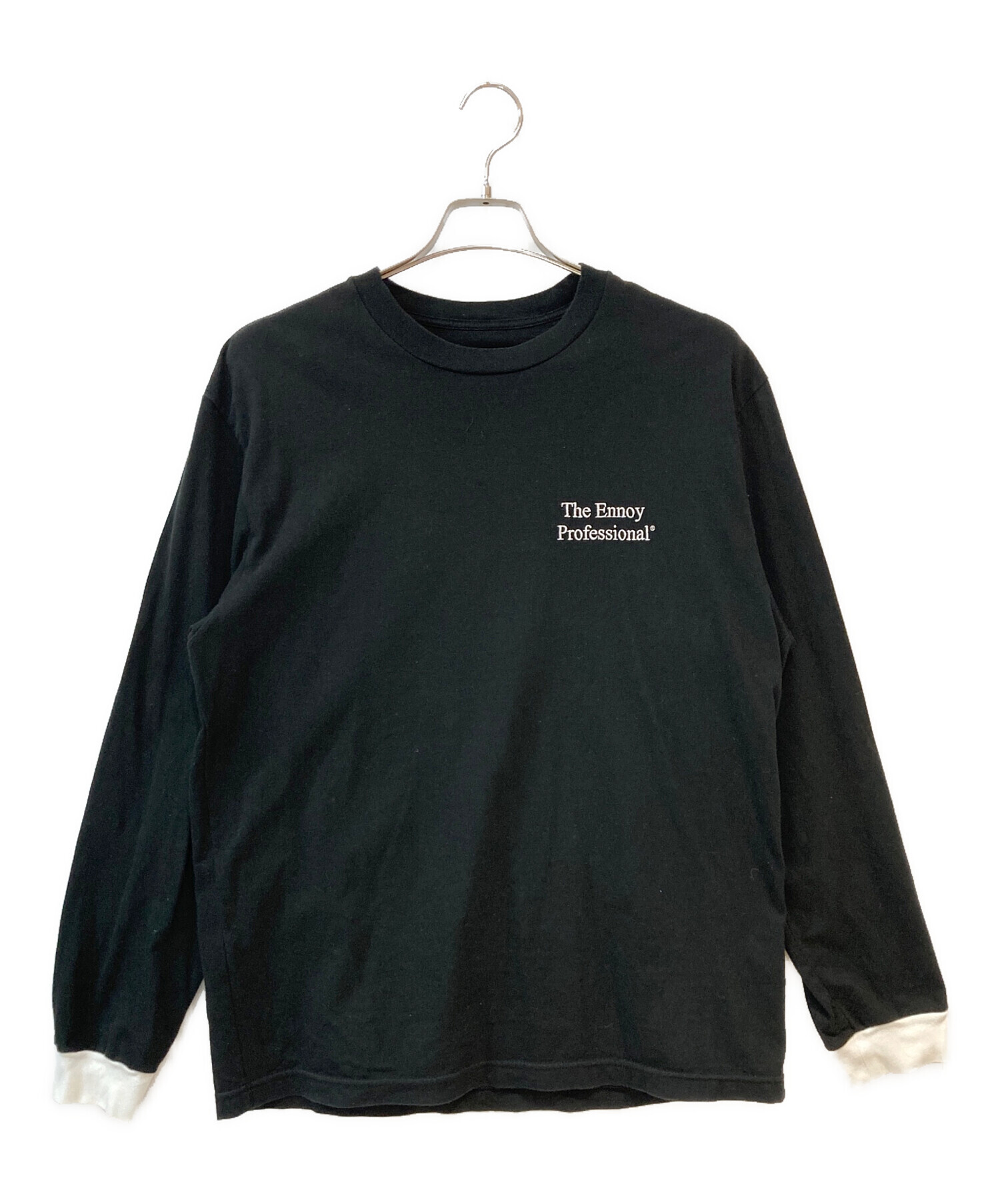中古・古着通販】ENNOY (エンノイ) エンブロイダリーロゴ クルーネック