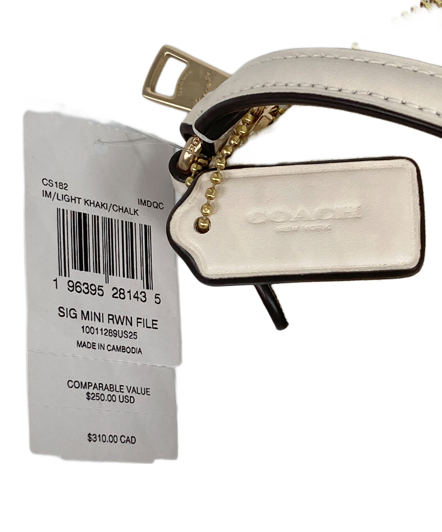 中古・古着通販】COACH (コーチ) SIG MINI RWN FILE / ミニ RWN