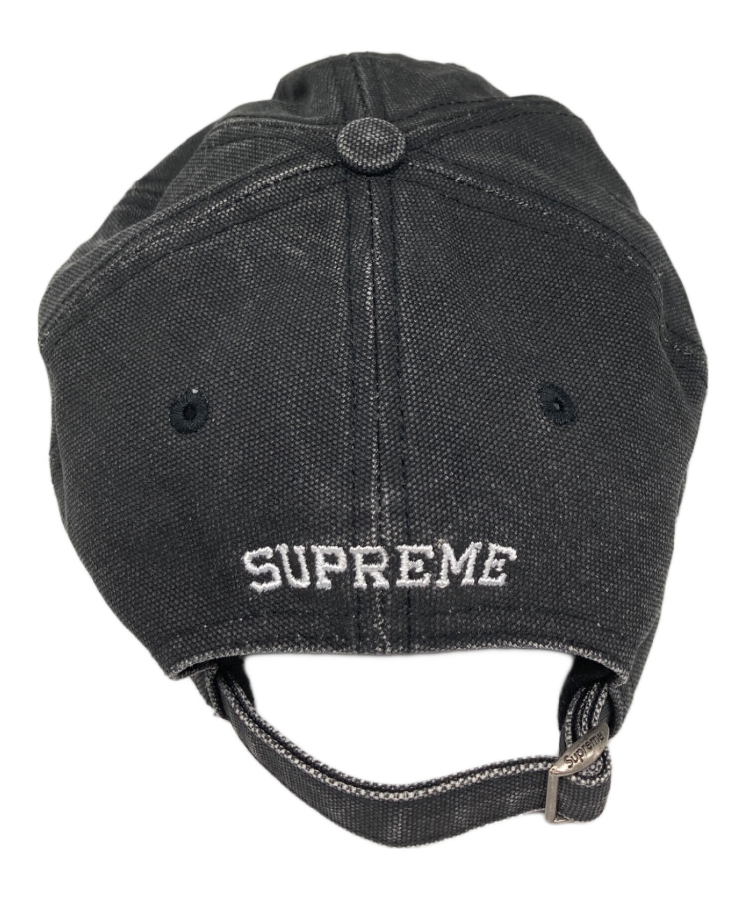 中古・古着通販】SUPREME (シュプリーム) Washed Denim S Logo 6-Panel