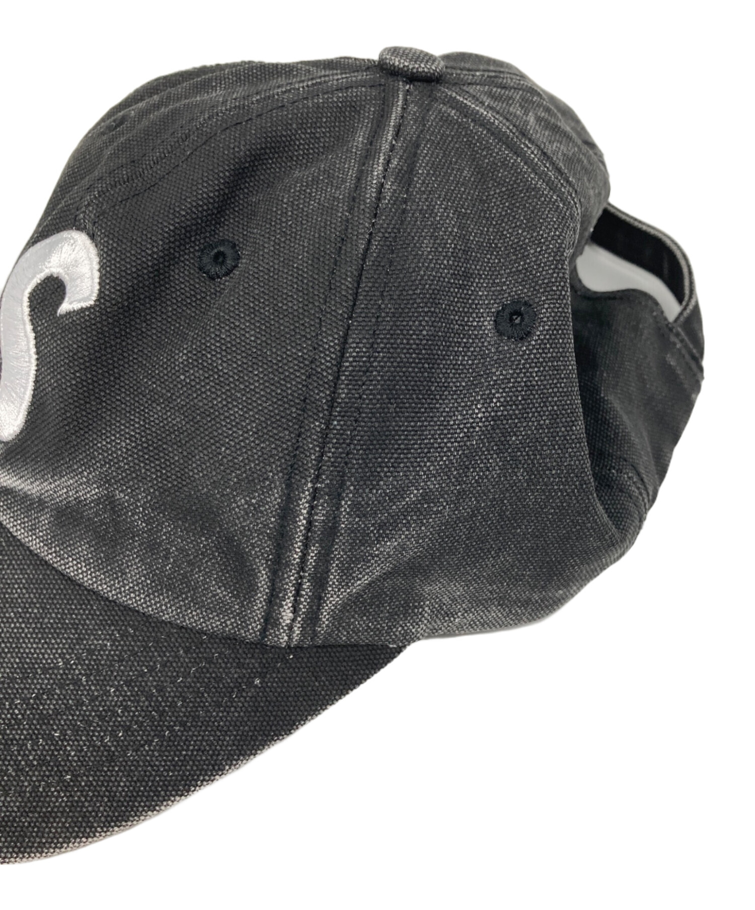 中古・古着通販】SUPREME (シュプリーム) Washed Denim S Logo 6-Panel