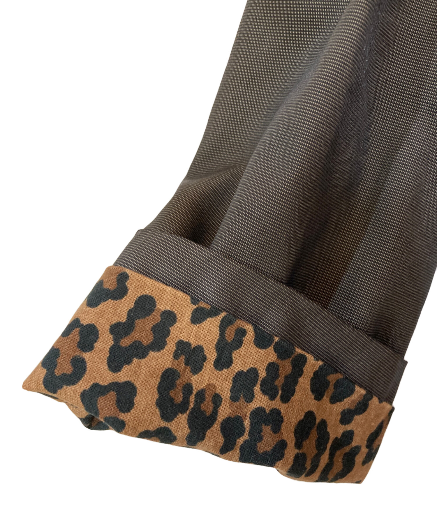 中古・古着通販】FENDI (フェンディ) 裏レオパードナイロントレンチ