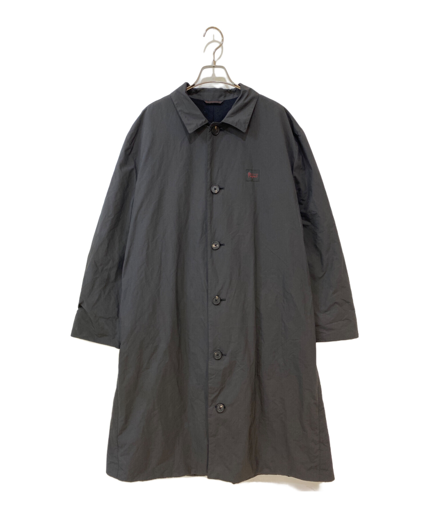 90s PAPAS コート　size M 中古・古着通販】PAPAS (パパス) ポリエステル/ナイロン撥水 ステン