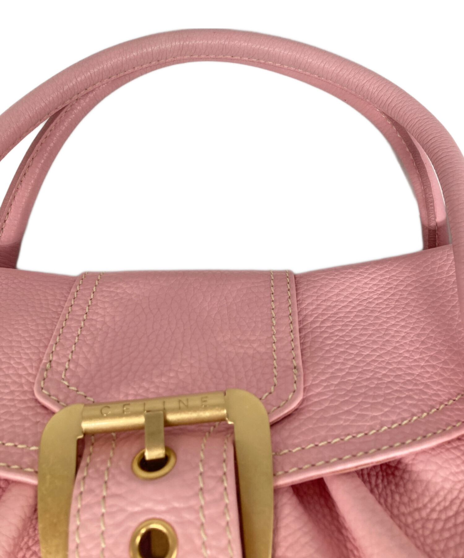 中古・古着通販】CELINE (セリーヌ) ラージシューケットハンドバッグ