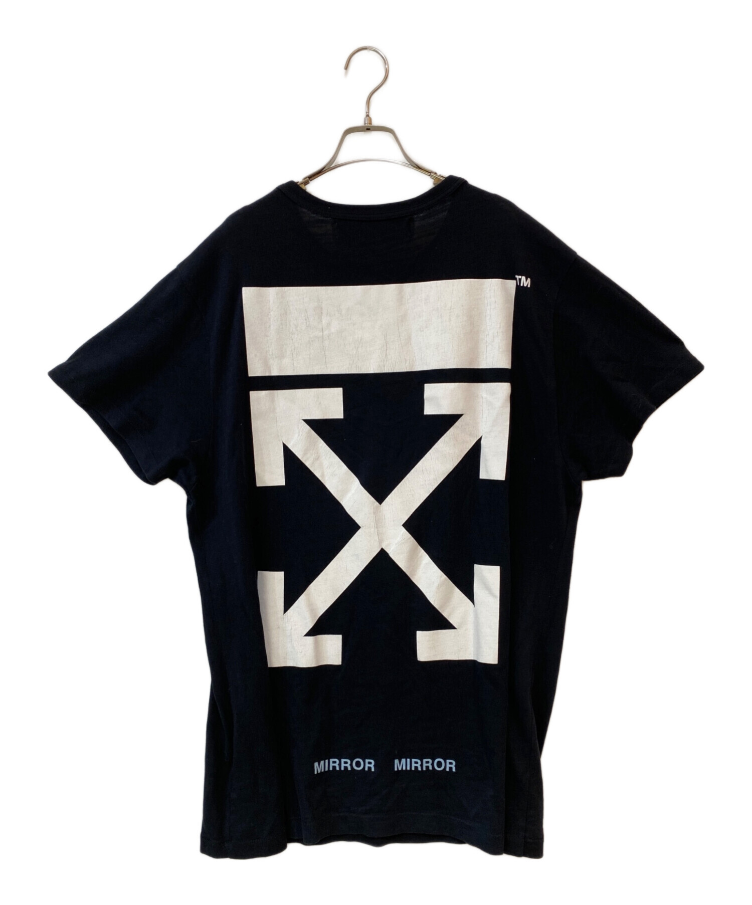 中古・古着通販】OFFWHITE (オフホワイト) Caravaggio プリントTシャツ 