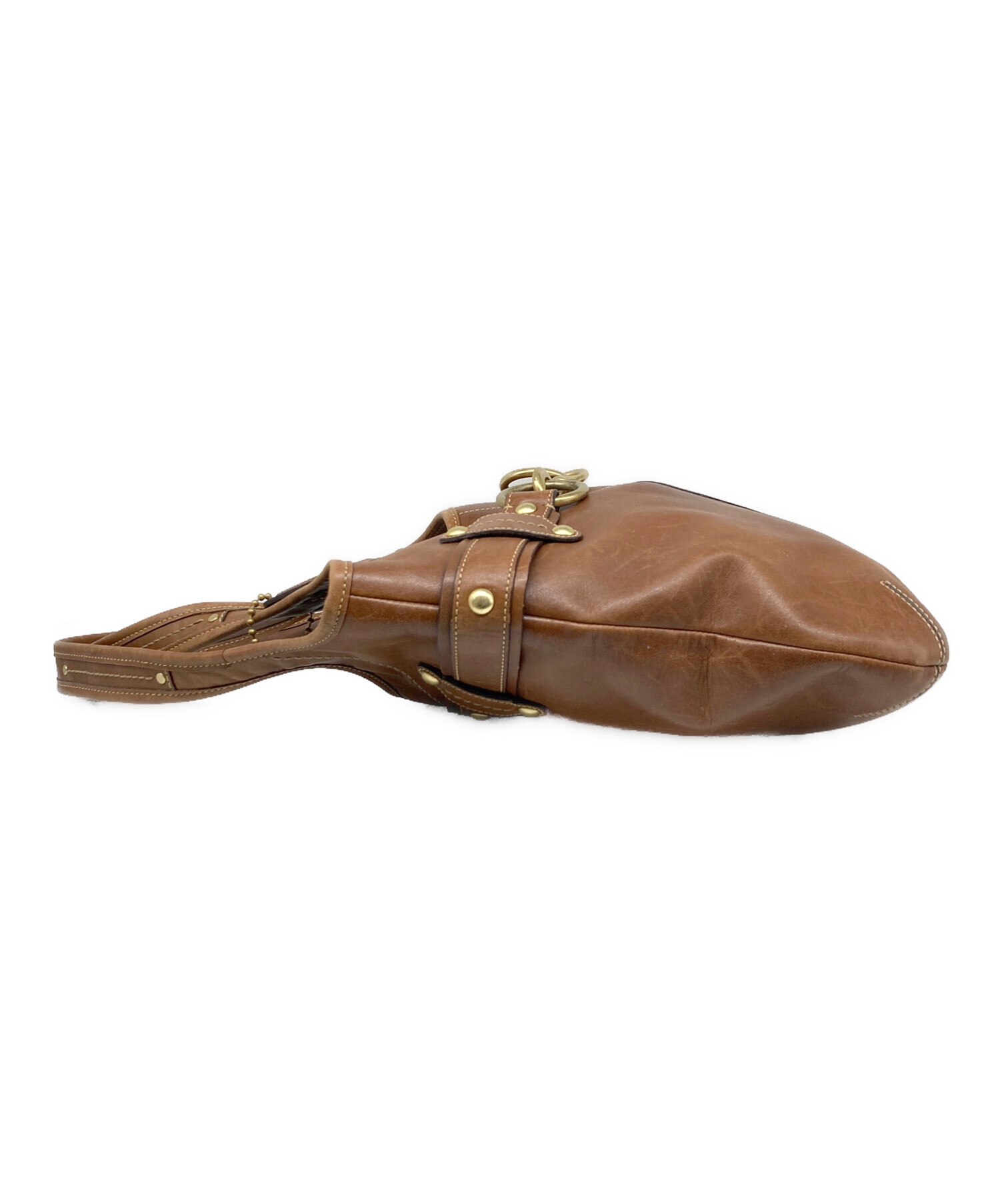 中古・古着通販】COACH (コーチ) エルゴ レザー ワンショルダー 中古・古着通販】COACH (コーチ) エルゴ レザー ワンショルダー