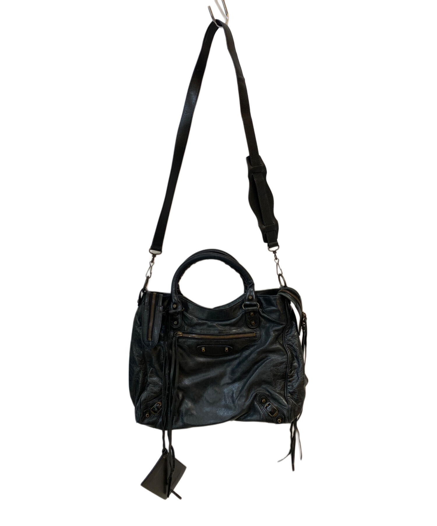 【R】バレンシアガ ヴェロ2wayバッグ 中古・古着通販】BALENCIAGA (バレンシアガ) クラシック ヴェロ 2WAY