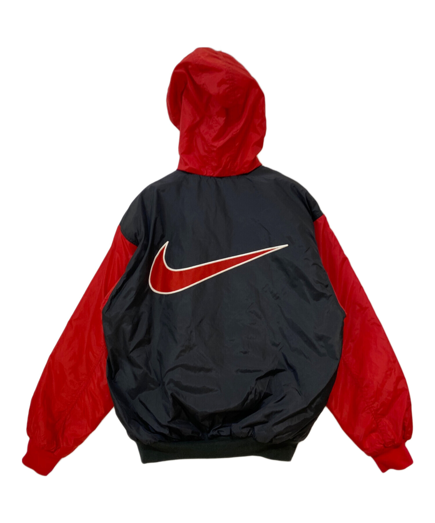 中古・古着通販】NIKE (ナイキ) 90s ナイロンジャケット ブラック