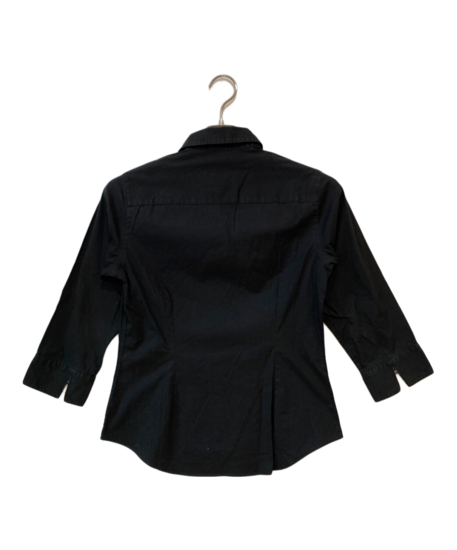 極美品　BURBERRY BLUE LABEL レディースシャツ　ブラック 中古・古着通販】BURBERRY BLUE LABEL (バーバリー ブルー レーベル