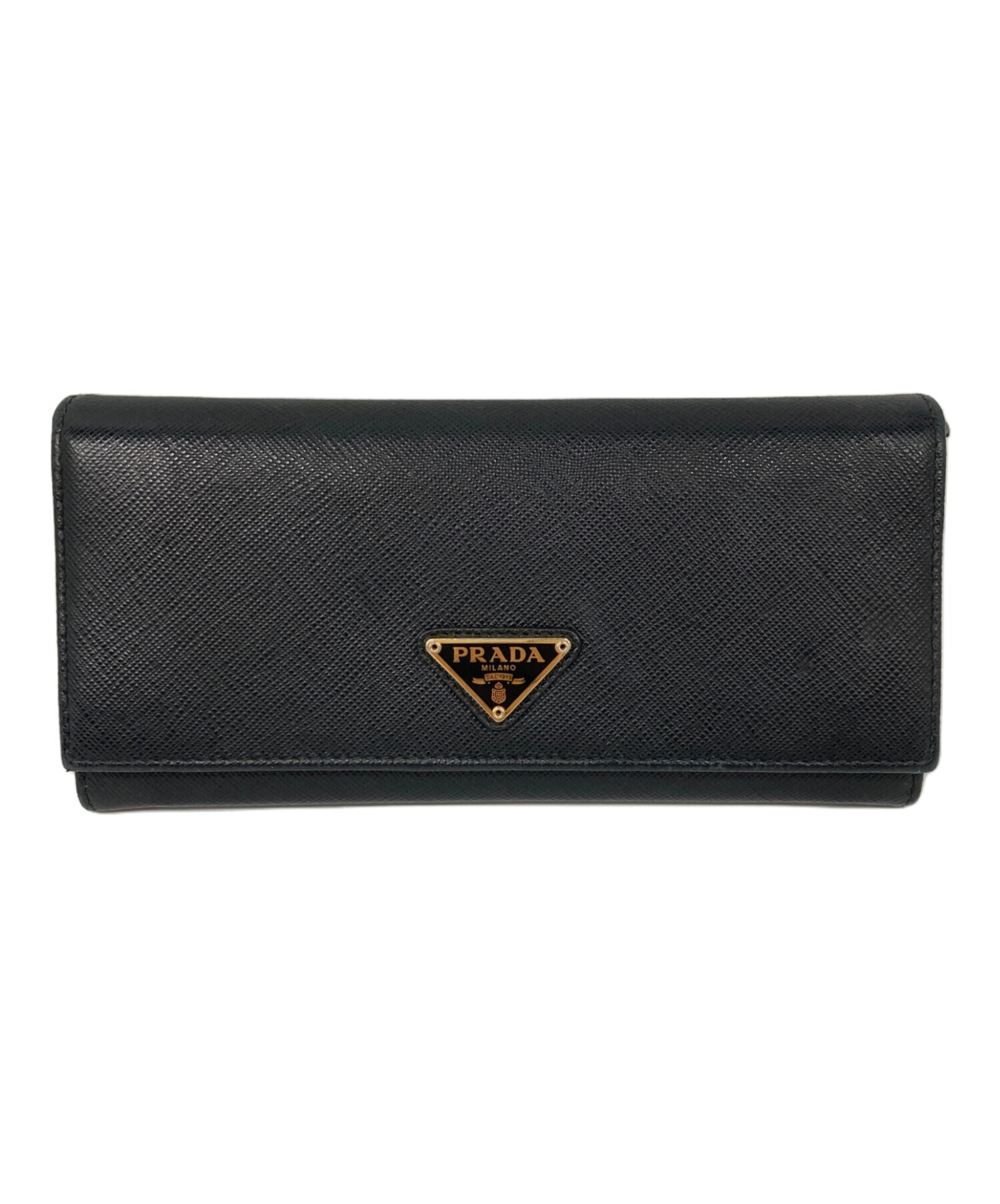 中古・古着通販】PRADA (プラダ) サフィアーノレザー ロングウォレット