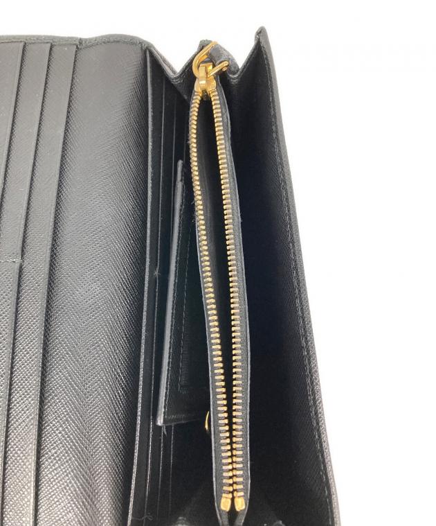 中古・古着通販】PRADA (プラダ) サフィアーノレザー ロングウォレット