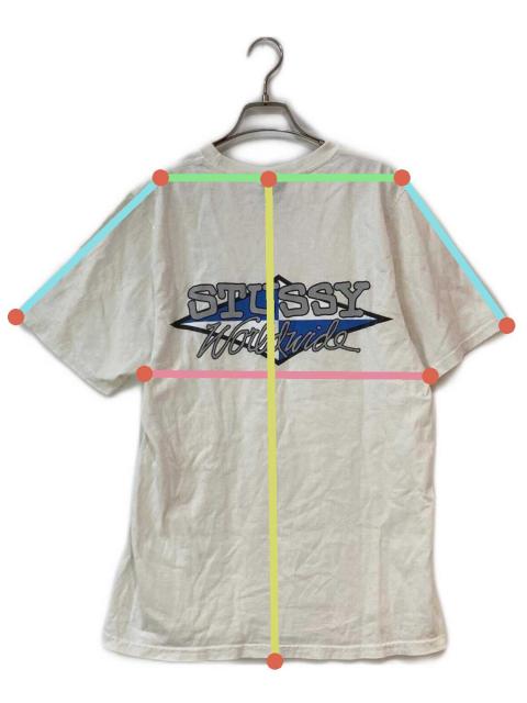 中古・古着通販】stussy (ステューシー) WORLDWIDE DIAMOND TEE