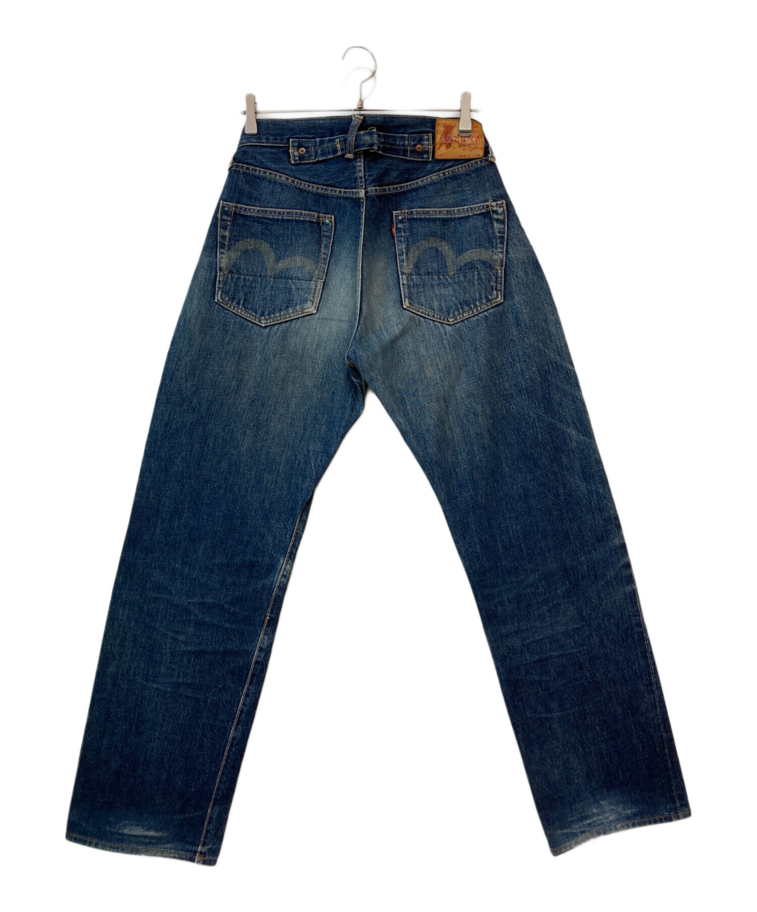 中古・古着通販】EVISU (エヴィス) カモメプリント デニムパンツ 