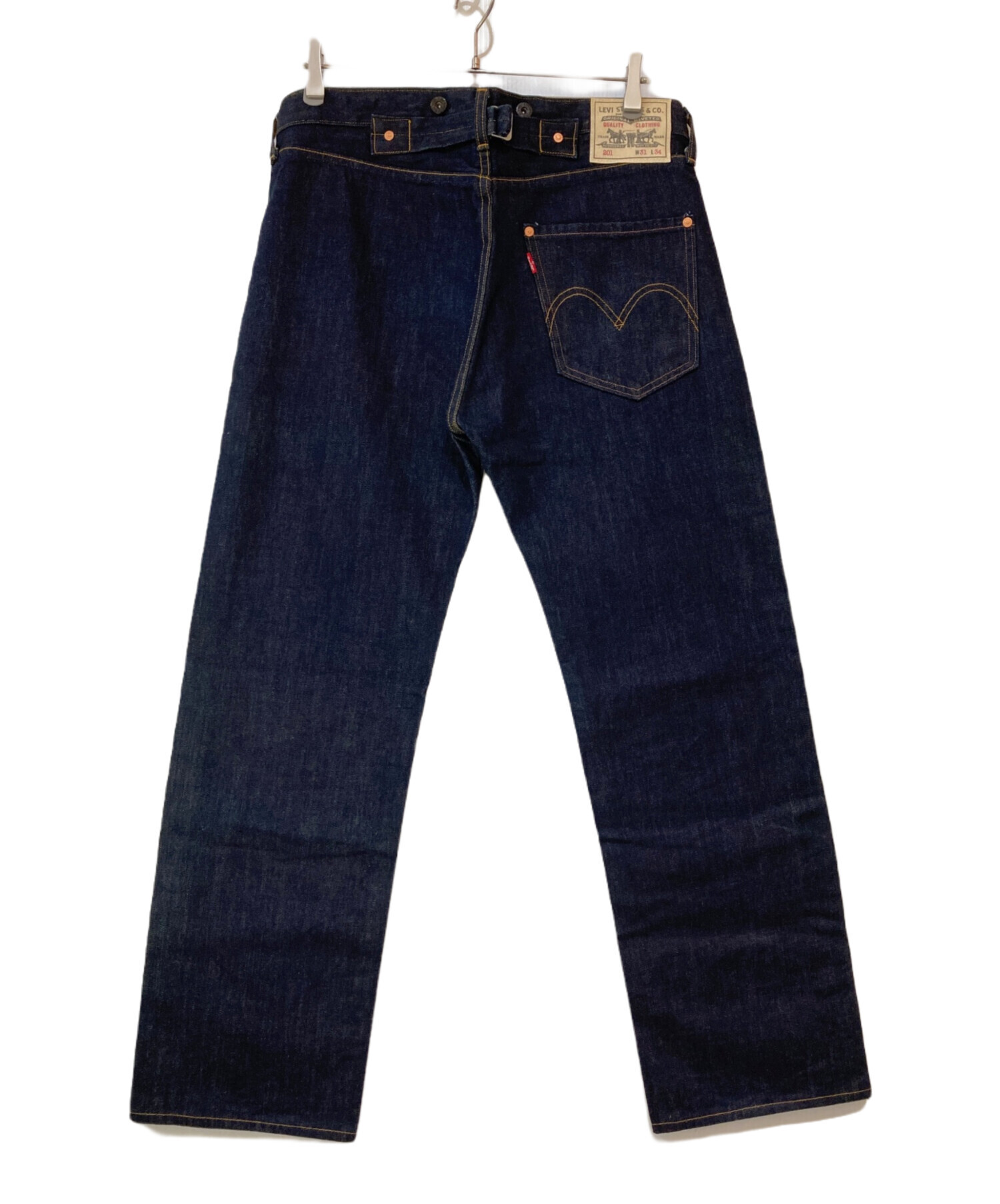 中古・古着通販】LEVI'S (リーバイス) 復刻 201 シンチバック デニム