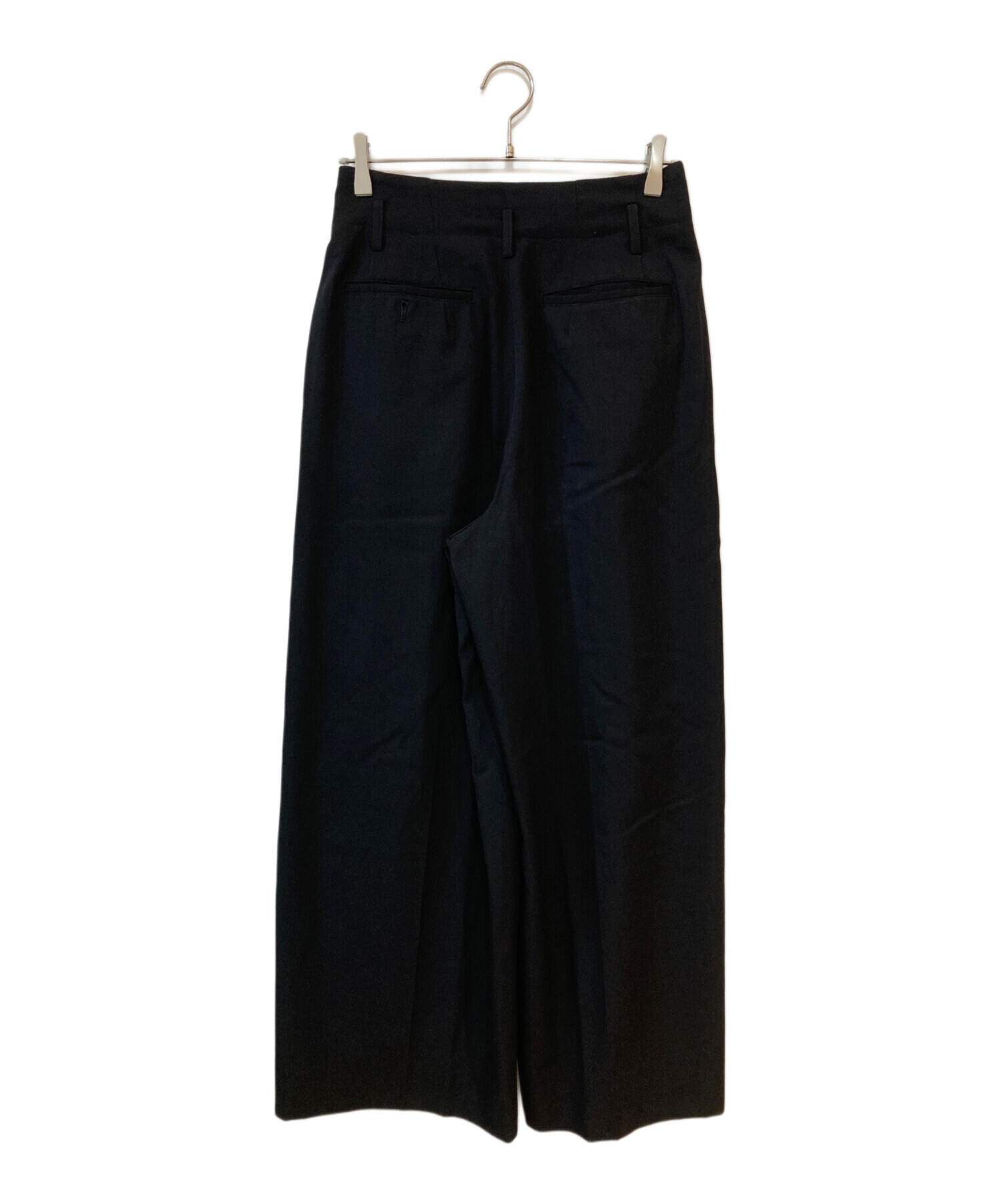 BLACK comme des garcons コムデギャルソンワイドスラックス 中古・古着通販】COMME des GARCONS (コムデギャルソン) ワイドタック