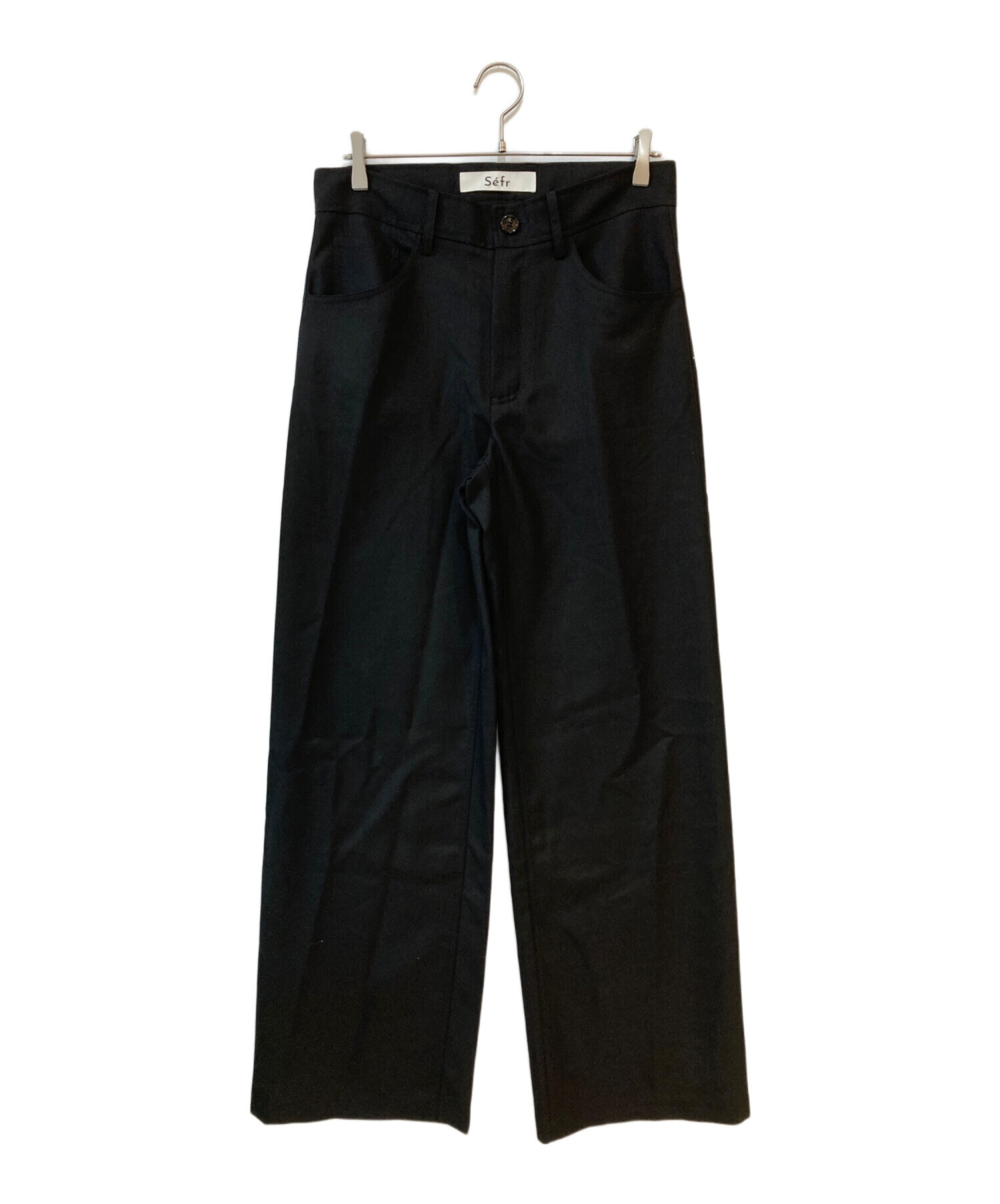 sefr jiro trnuses black S 新品 中古・古着通販】Sefr (セファ) JIRO TROUSER スラックス ブラック