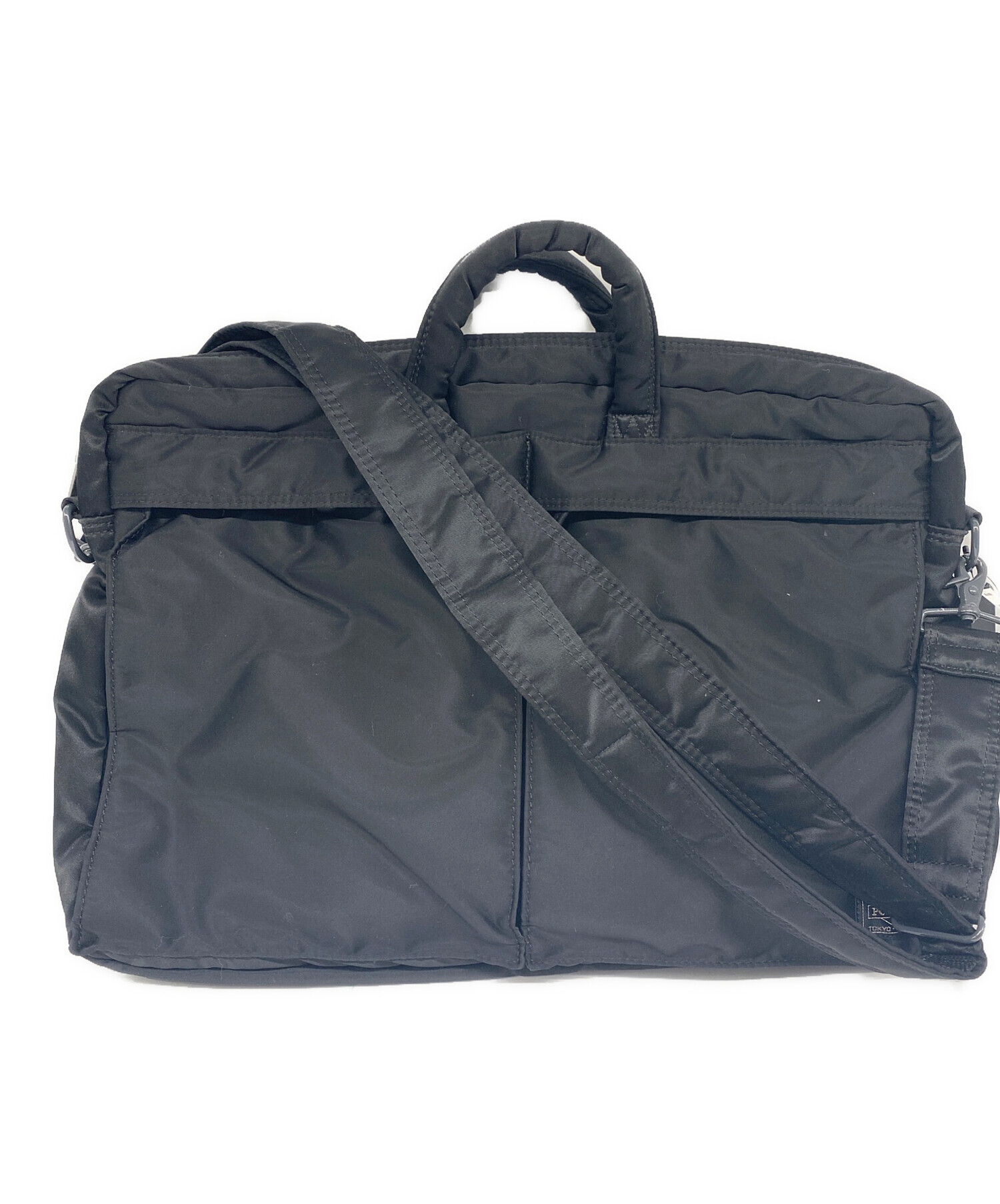 中古・古着通販】PORTER (ポーター) TANKER 2WAY BRIEFCASE ブラック