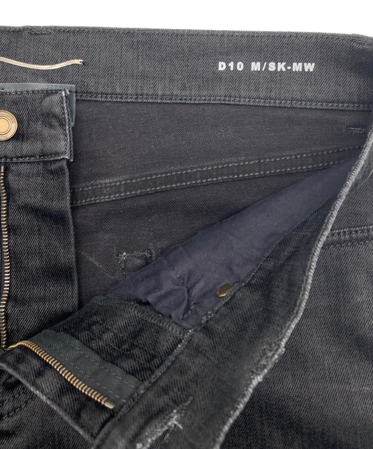 中古・古着通販】Saint Laurent Paris (サンローランパリ) ブラック