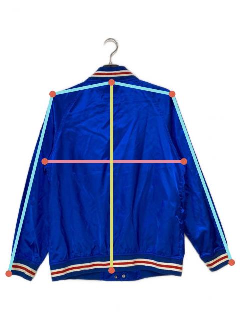 中古・古着通販】stussy (ステューシー) ナイロンスタジャン ブルー