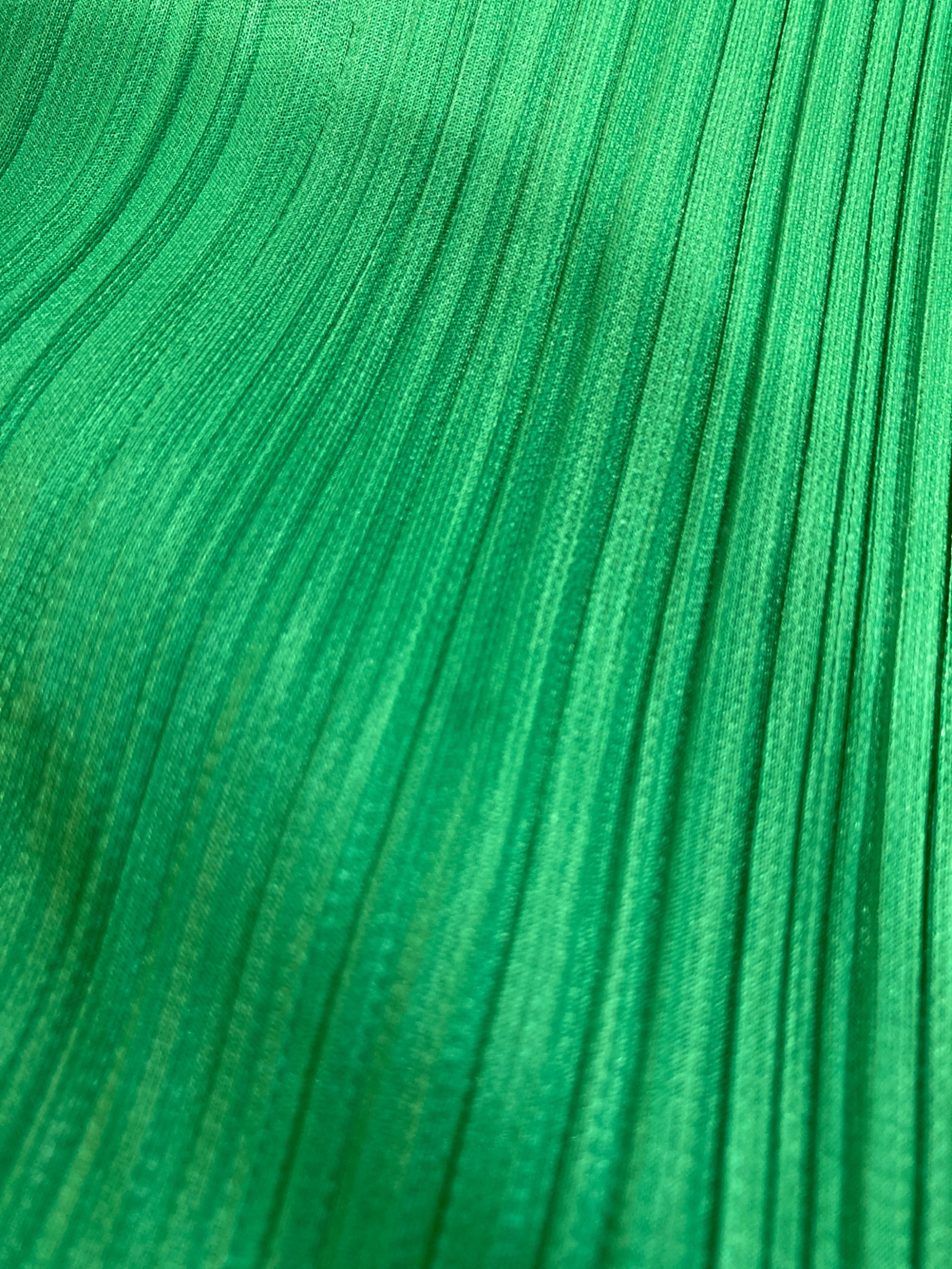 PLEATS PLEASEプリーツ切替デザインロングシャツグリーン PLEATS PLEASE ISSEY MIYAKE - PLEATS PLEASE ISSEY MIYAKE / プリーツ