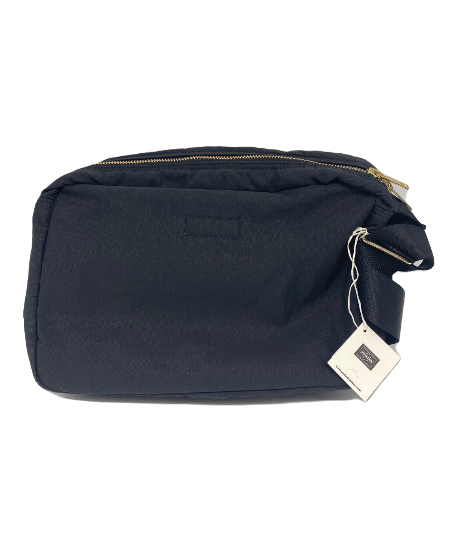 中古・古着通販】PORTER (ポーター) DRAFT SHOULDER BAG(S) ブラック