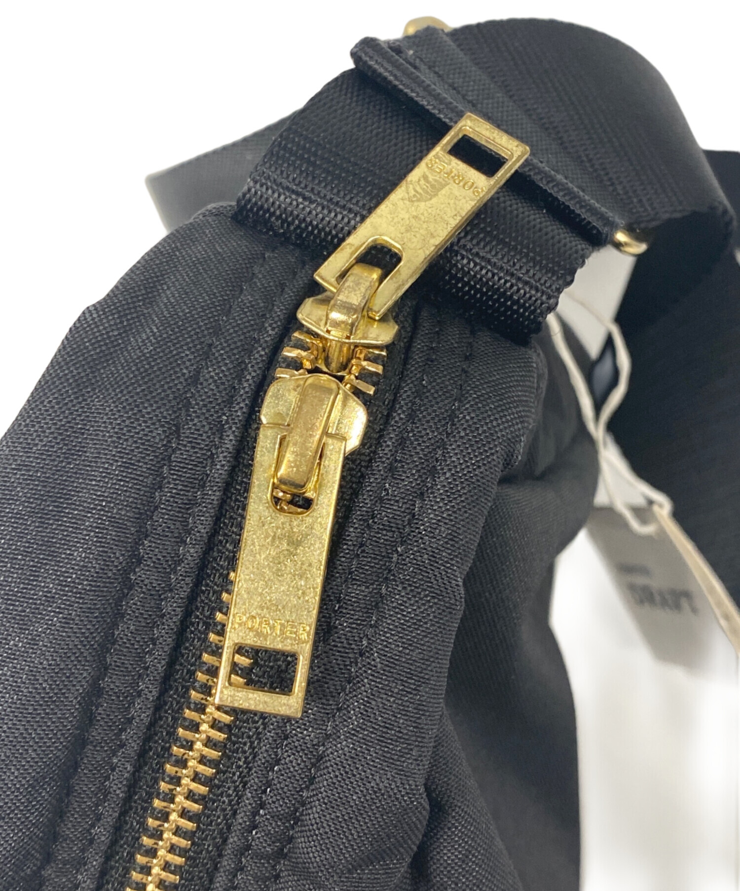 中古・古着通販】PORTER (ポーター) DRAFT SHOULDER BAG(S) ブラック