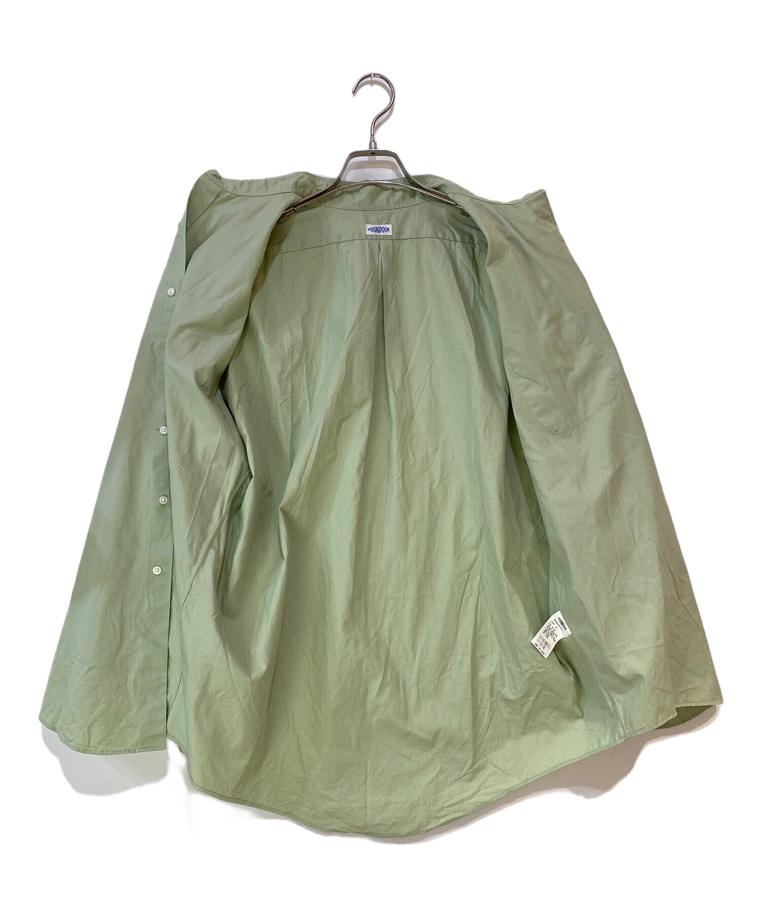 中古・古着通販】FOUNDOUR (ファウンダ) 25AW REGULAR COLLAR SHIRT