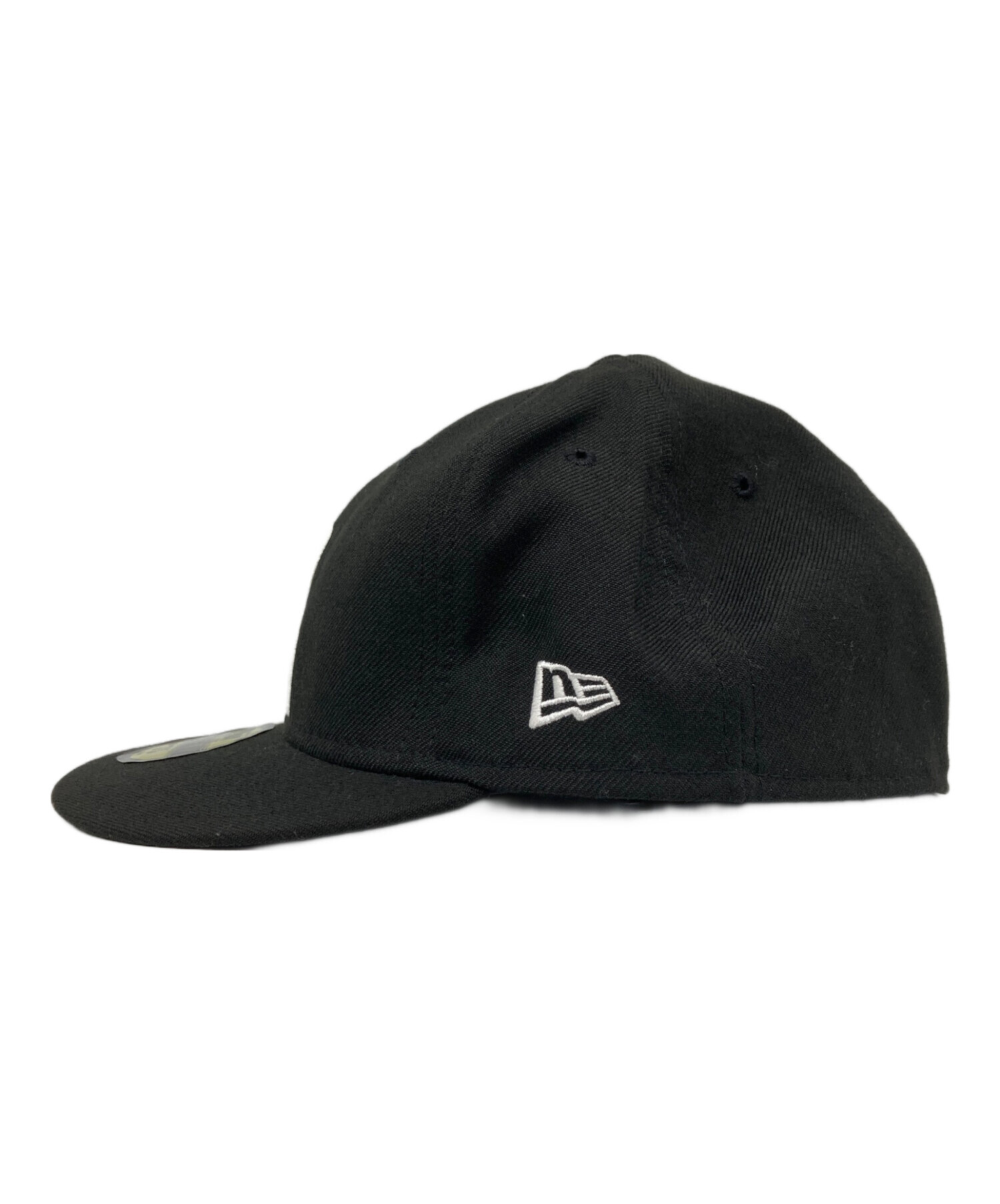 中古・古着通販】New Era (ニューエラ) キャップ ブラック サイズ:7 5