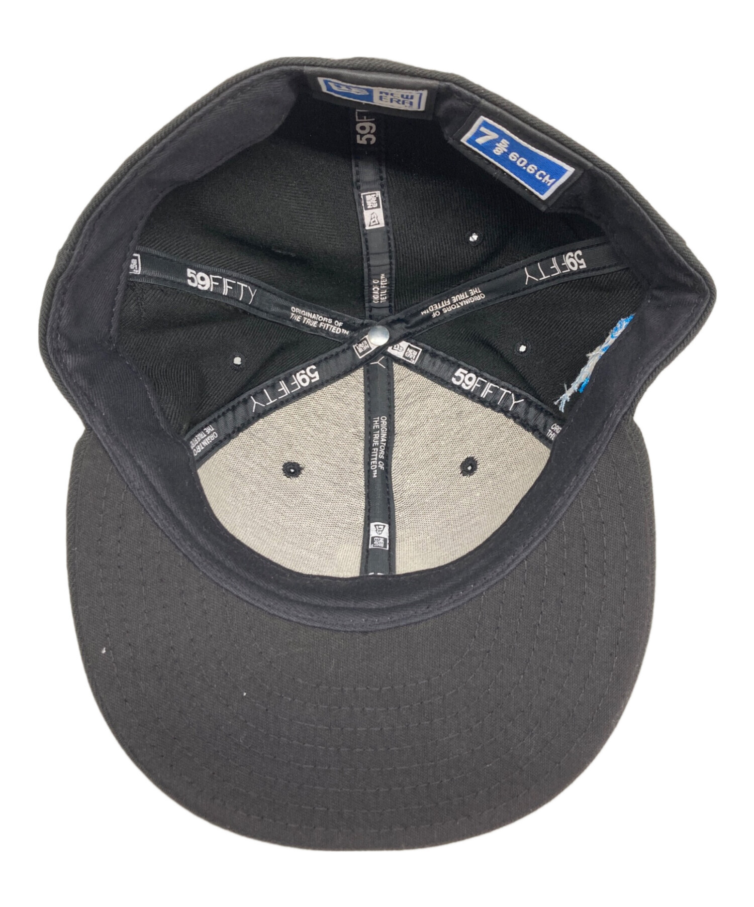 中古・古着通販】New Era (ニューエラ) キャップ ブラック サイズ:7 5 