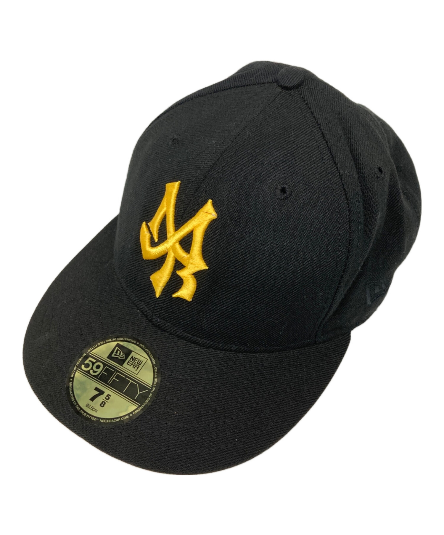 中古・古着通販】New Era (ニューエラ) キャップ ブラック サイズ: 7 5 