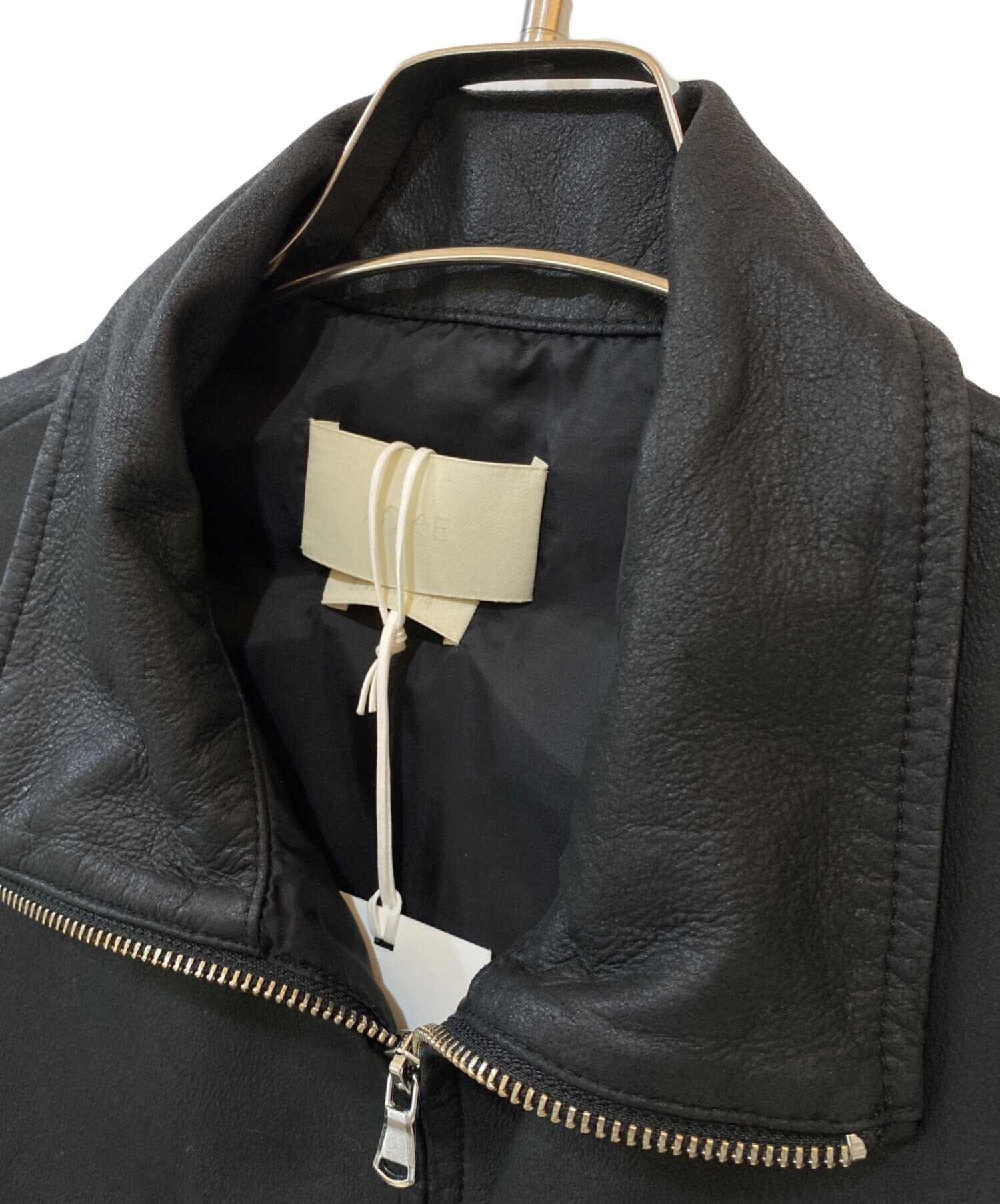 ジャケット・アウター 25SS YOKE LEATHER TRAINING JACKET 3 中古・古着通販】YOKE (ヨーク) 25SS LEATHER TRAINING JACKET