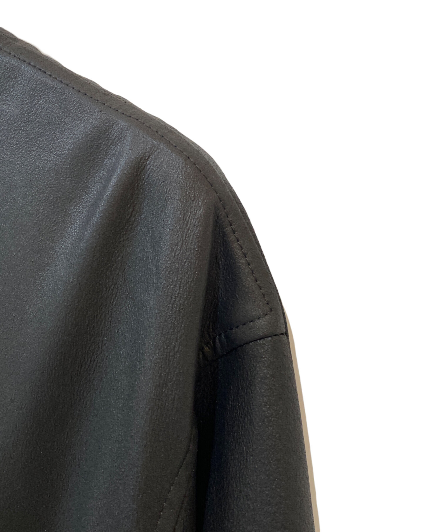 ジャケット・アウター 25SS YOKE LEATHER TRAINING JACKET 3 中古・古着通販】YOKE (ヨーク) 25SS LEATHER TRAINING JACKET