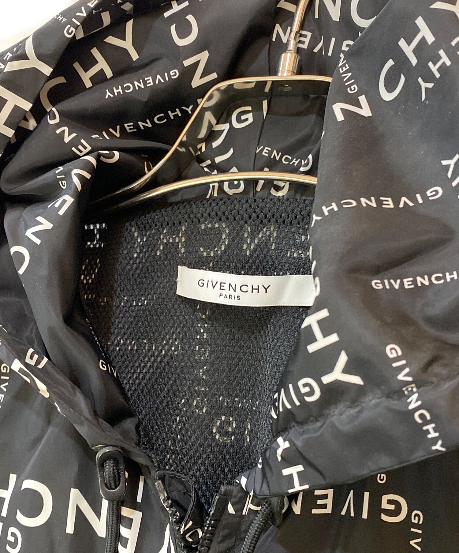 中古・古着通販】GIVENCHY (ジバンシィ) WINDBREAKER ブラック