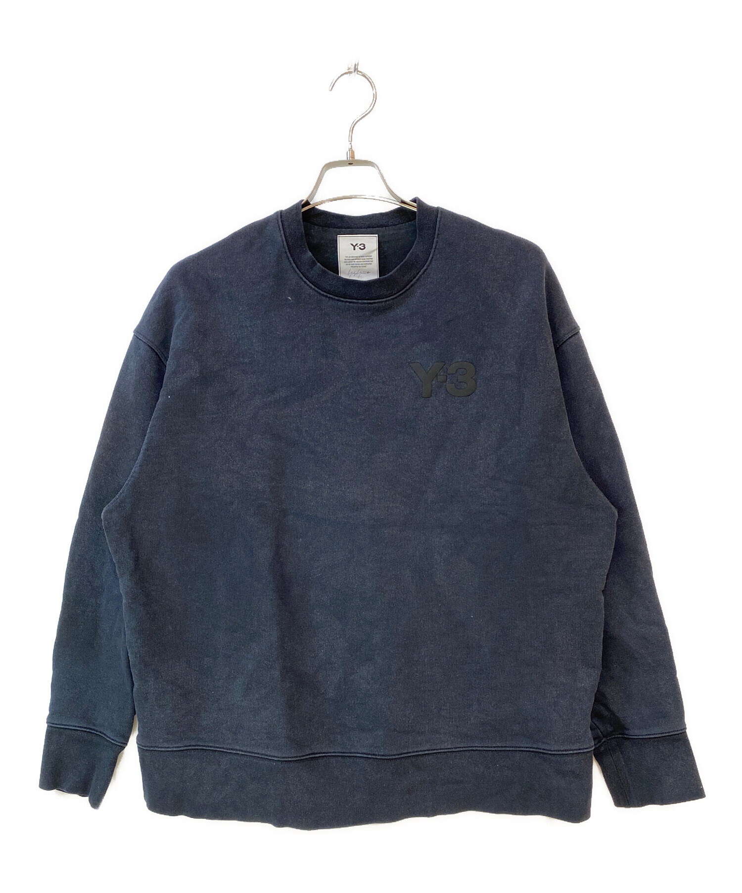 希少 Y-3 上質 Classic Chest Logo Crew Sweat Y-3 M CLASSIC CHEST LOGO CREW SWEATSHIRT クルーネックスウェット