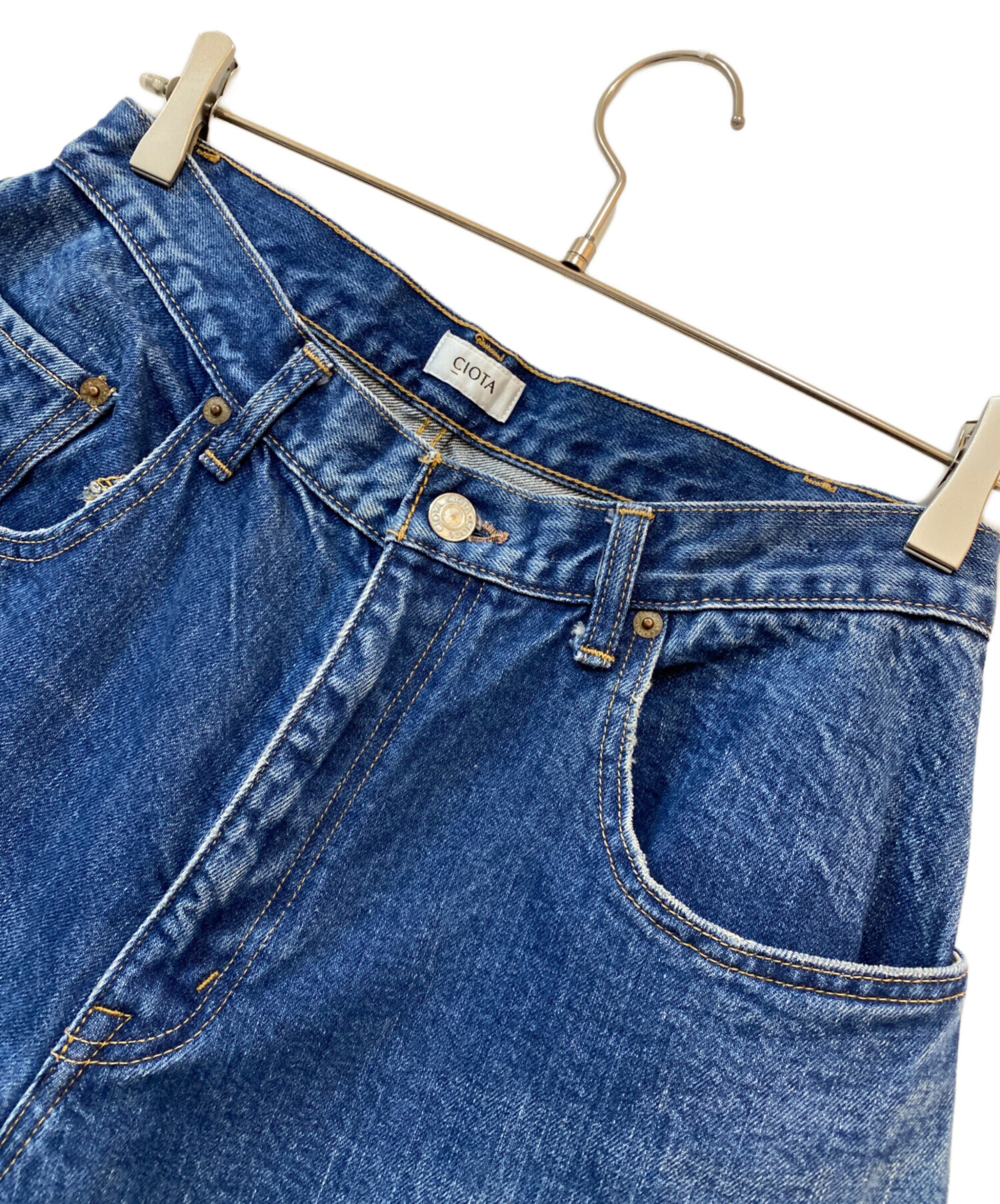 中古・古着通販】CIOTA (シオタ) Baggy 5 Pocket Pants インディゴ 