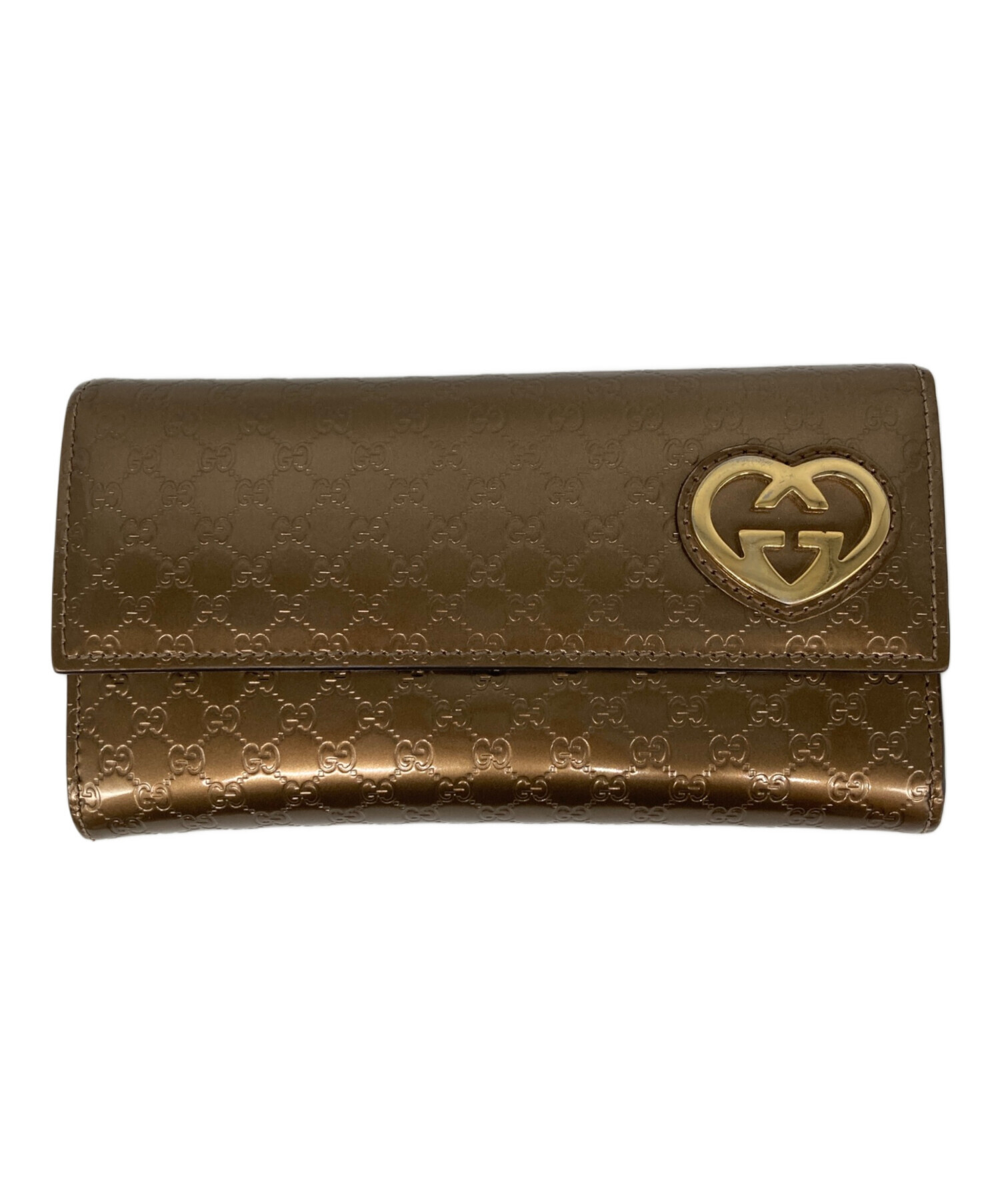中古・古着通販】GUCCI (グッチ) ラブリーハート グッチシマ ラウンド