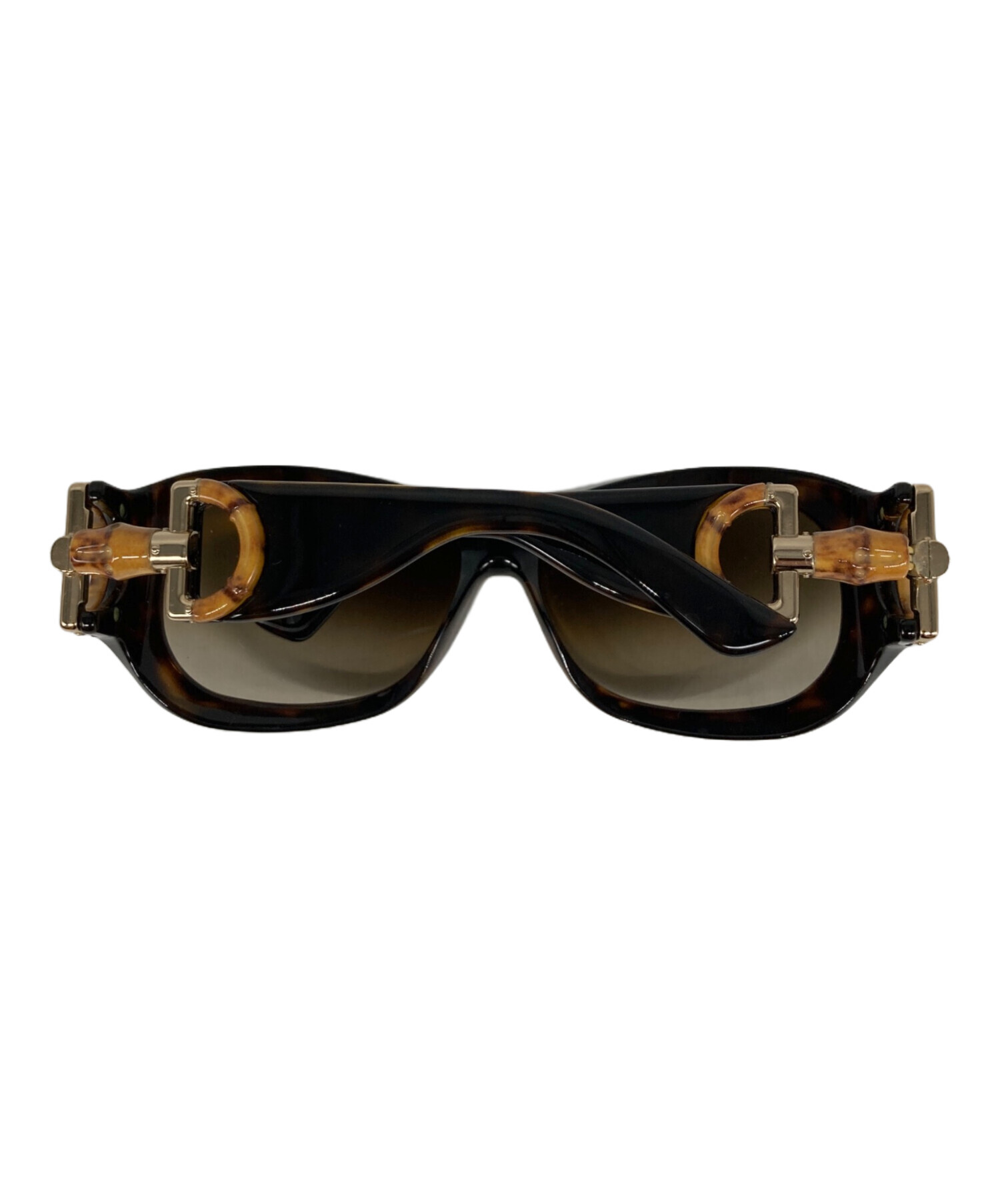 中古・古着通販】GUCCI (グッチ) バンブーサングラス ブラウン サイズ