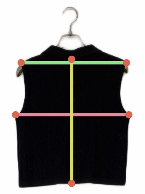 美品 24SS Diagram ダイアグラム グレースコンチネンタル ダブルフロントニットジレ ショート丈 ベスト 0324243141 サイズ36 ブラウン レディース 古着 中古 USED 中古・古着通販】Diagram GRACE CONTINENTAL (ダイアグラム グレース