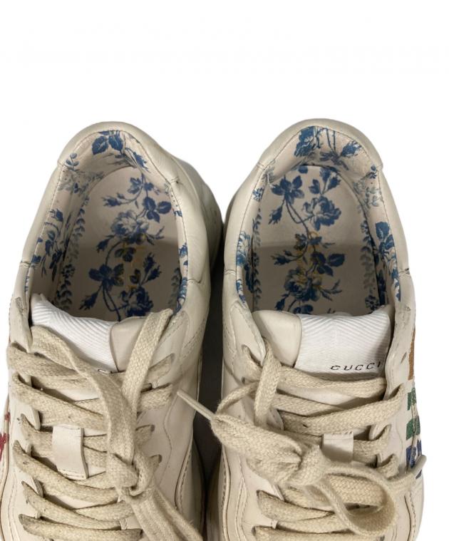 中古・古着通販】GUCCI (グッチ) ライトングリッター ロゴ スニーカー