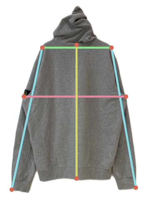 中古・古着通販】STONE ISLAND (ストーンアイランド) 23AW ZIP HOOD