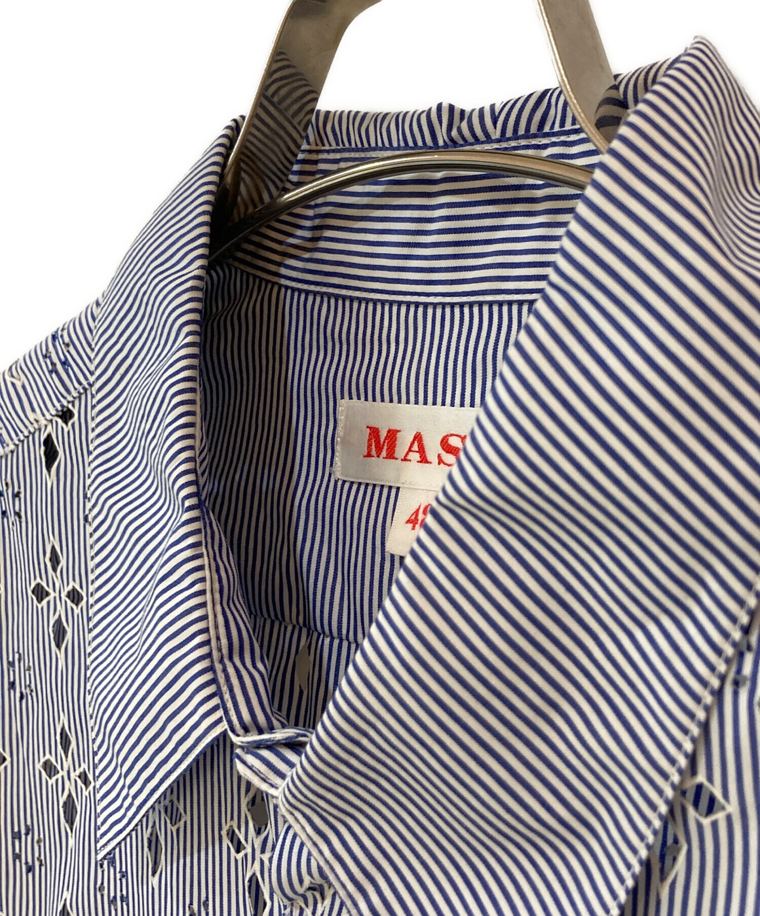 中古・古着通販】masu (エムエーエスユー) 23SS DIAMOND-CUT SHIRT