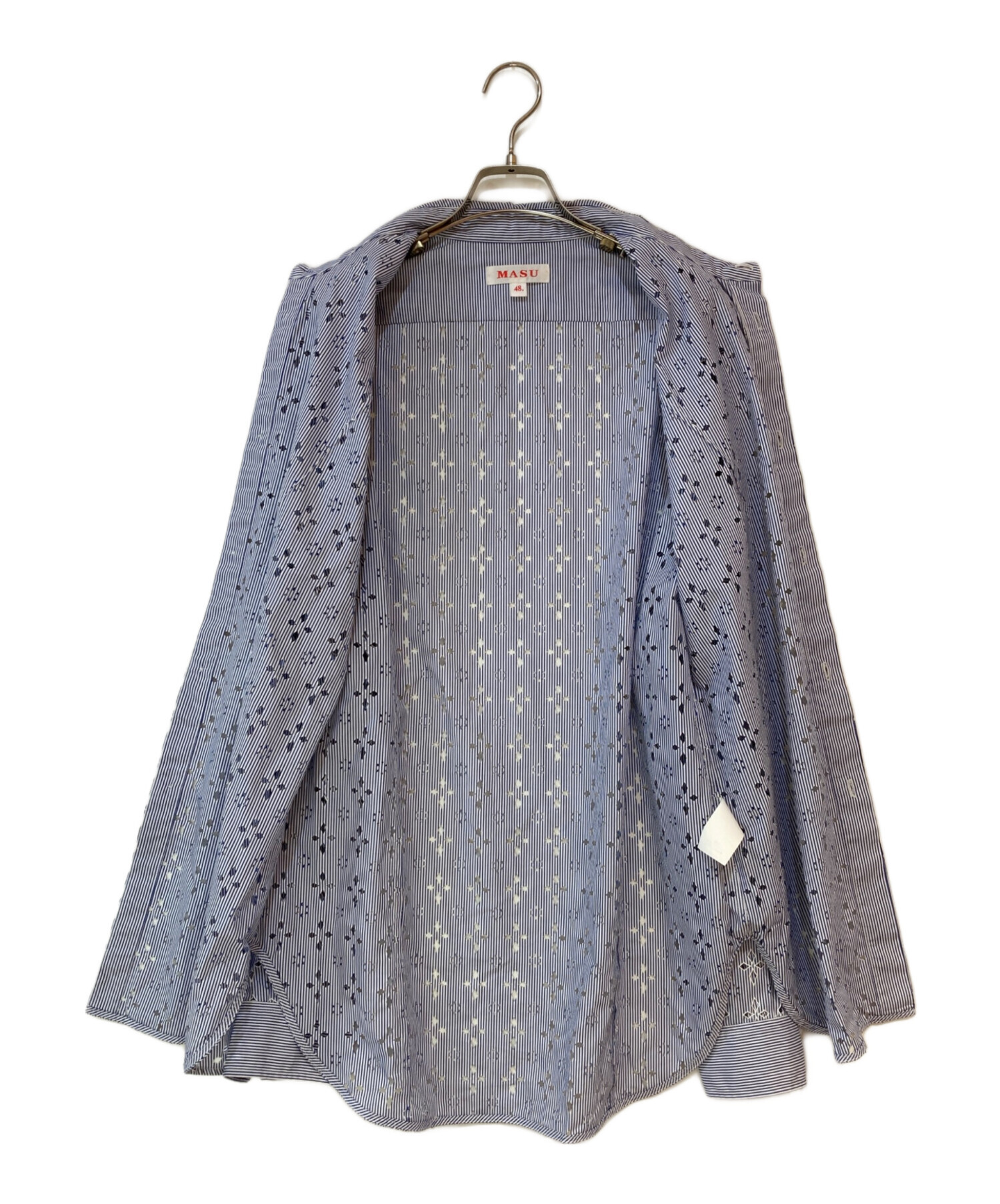 中古・古着通販】masu (エムエーエスユー) 23SS DIAMOND-CUT SHIRT