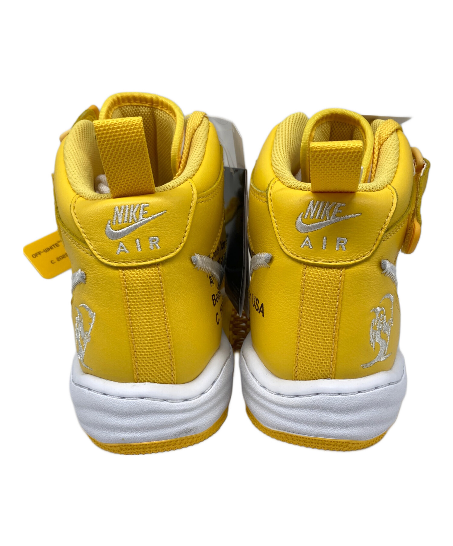 中古・古着通販】NIKE (ナイキ) AIR FORCE 1 MID SP LTHR ハイカット 